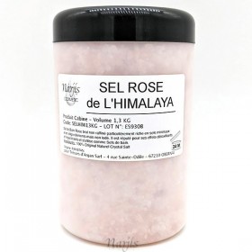 Grossiste en Sel de l'Himalaya Rose en pot 1,3 kg pour les Pros