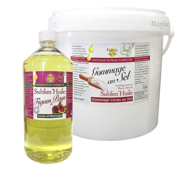 Grossiste en Gommage d'Argan BIO Figues du Pays 3 kg pour les