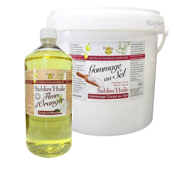 Grossiste en Pack Gommage d'Argan BIO + Sublim'Huile Fleurs