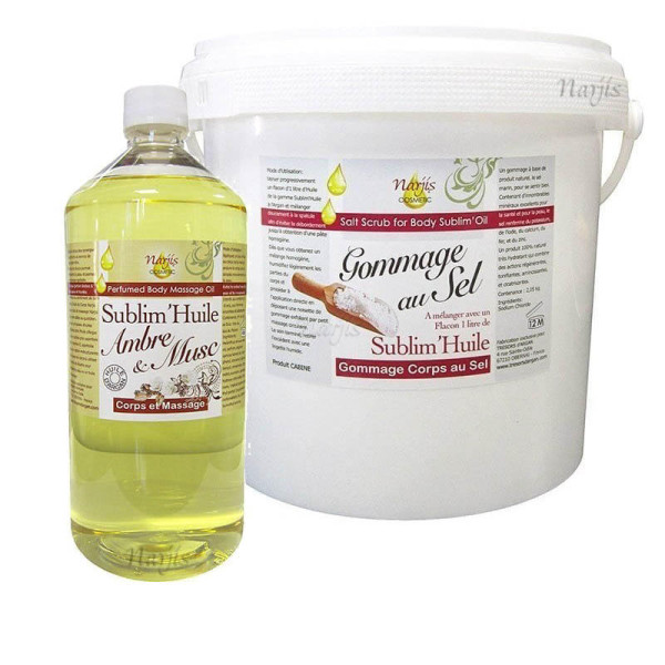 Grossiste en Pack Gommage d'Argan BIO + Sublim'Huile Ambre et