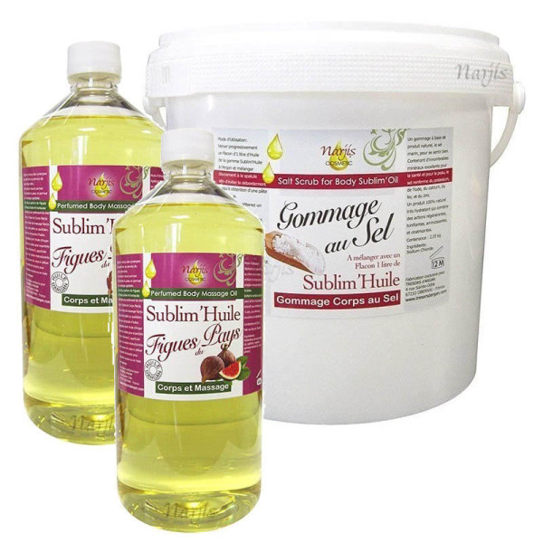 Grossiste en Pack Gommage d'Argan BIO + Sublim'Huile Figues du