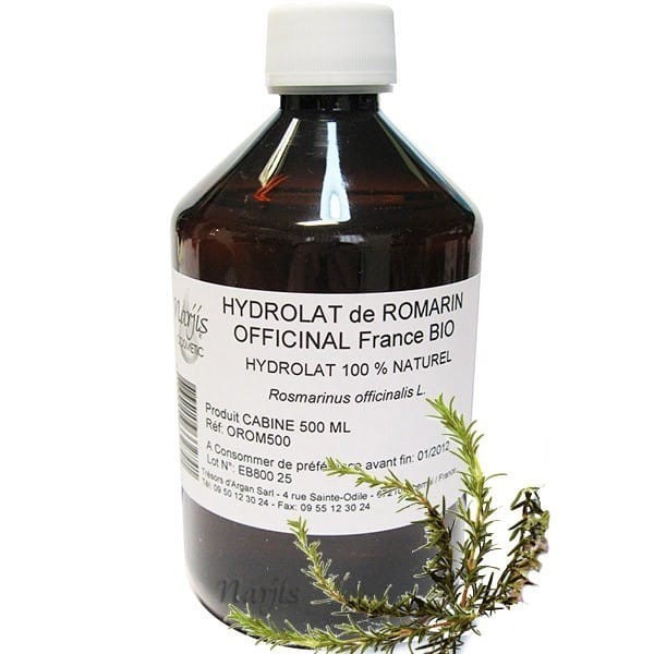 Grossiste en Hydrolat de Romarin Officinal Bio 500 ml pour les